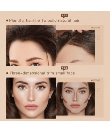 Eyebrow Stamp Double-ended Brow Cream Stamp with 2 Colour Long Lasting and Waterproof One Step Brow Stamp Shaping Kit 12 Reusable Eyebrow Template With Strap 2 Eyebrow Pen Brushes (Brown & Medium Brown) - Buy Online on GoSupps.com