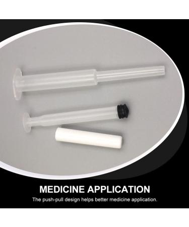 Healifty 20pcs Disposable Anal & Vaginal Lubricant Applicator Shooter Syringe - White - Buy Online on GoSupps.com