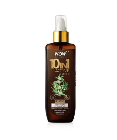 Wow Skin Science 10 in 1 Miracle Hair Oil 6.8 fl oz (200 ml)