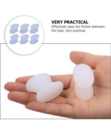 24 pcs Silicone Toe Spacers for Hallux Ectropion Calluses - Bunion Straightener Tools - Buy Online on GoSupps.com