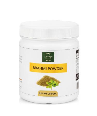Brahmi Or Gotu Kola Powder (Bacopa Monnieri) | 250 g | 8.81 Oz | Promotes Hair Growth | Ayurvedic Herb for The Intelligence | Eco-Friendly Packaging- By Lavingo