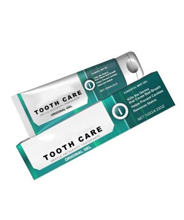 Mint Fresh Care Toothpaste Cleans Tooth Surfaces Reduces Plaque Buildup Prevents Tartar Formation and Keeps Teeth Bright and Clean Like New(4pcs)