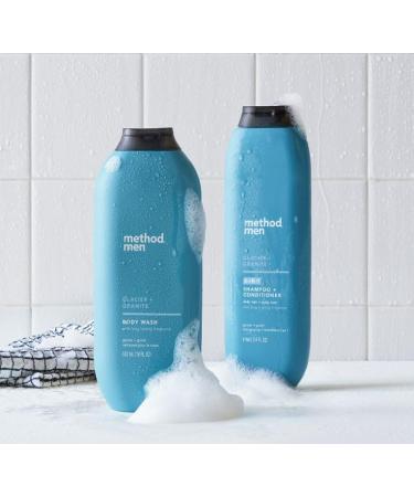 Method Men 2 in 1 Shampoo and Conditioner - Glacier + Granite | 14 oz - Best for Healthy Hair | International Shipping Available - Buy Online on GoSupps.com