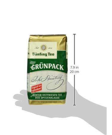 B nting Tea Green Pack - Authentic East Frisian Tea 500g | Premium Quality & International Shipping - Buy Online on GoSupps.com
