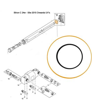 Oase Bitron C 18/24/36/55w Quartz Sleeve O-Ring - Buy Online on GoSupps.com