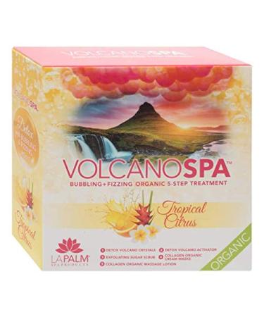 La Palm Volcano Spa 5 Step Pedicure Kit (Tropical Citrus)