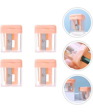 Beaupretty 4pcs Pencil Sharpener Set - Cosmetic Pen Lipstick & Eyeliner Sharpeners for Women | Essential Makeup Tools for Precision - Buy Online on GoSupps.com