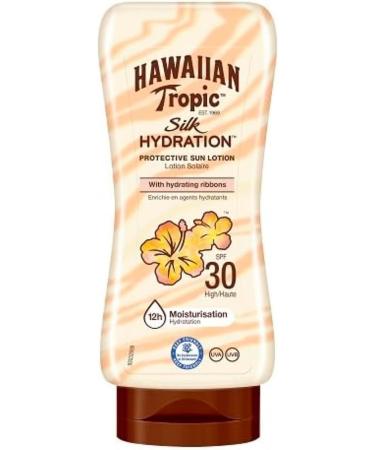 HAWAIIAN TROPIC - Silk Hydration | Protective Sun Lotion SPF 30 | 180 ml 180 ml (Pack of 1) SPF 30