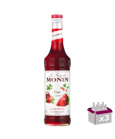 Strawberry Syrup 1L Pack of 3