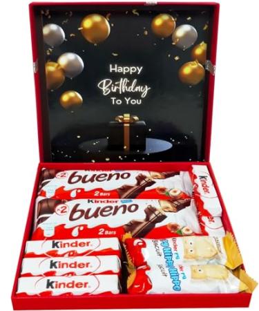 Happy Birthday Chocolate Gift Bueno Selection Box For Kids Hazelnut Kinder Happy Birthday
