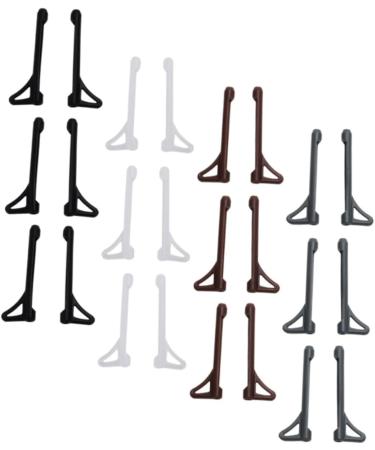 Buy Uonlytech 24 Pairs Silicone Glasses Protection | Anti-Ear Bracket Leg Cuff & Nose Bridge Cushions - International Shipping Available - Buy Online on GoSupps.com