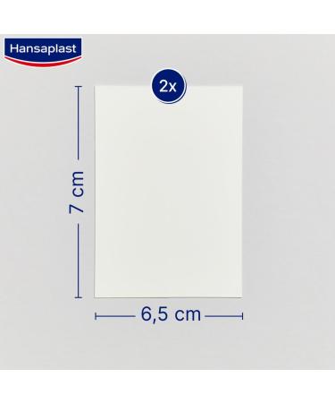 Hansaplast Pressure Stop Plaster - Transparent Pain Relief Patches (2 Pieces) for Bubble Prevention - Quick Recovery Solutions - Buy Online on GoSupps.com