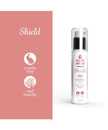 Shield Sunscreen & Moisturizer HEALTHY SKIN LAB - 4 Fl Oz. - Buy Online on GoSupps.com