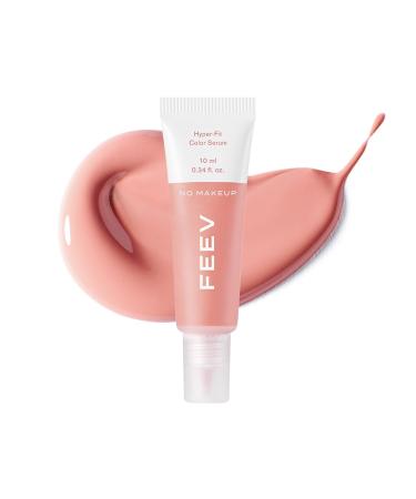 FEEV Hyper-Fit Color Serum Liquid Blush (10ml) | Dewy Cheek Blush Makeup | 50% of Hydrating Essence | Vegan | K-beauty (No Makeup 10ml) 0.34 Fl Oz (Pack of 1) No Makeup