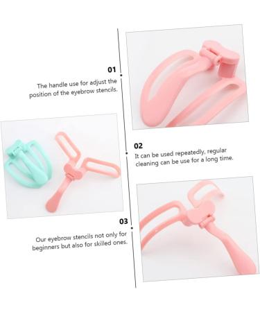 Housoutil Mold Eyebrow Shaper Diy Eyebrow Stencil Brow Template Eyebrow Shape Stencil Adjust Instrument - Buy Online on GoSupps.com