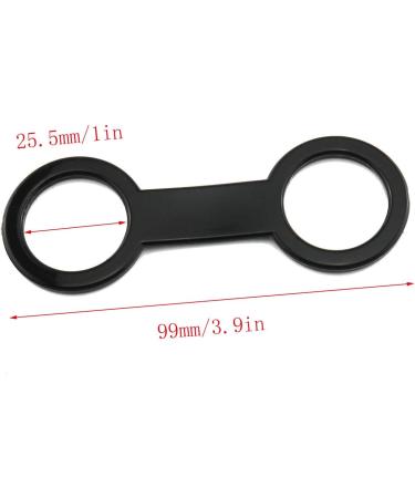 E-Outstanding Silicone Snorkel Keeper 5PCS Black - Scuba Diving Mask Holder Clip Lock Kit - Buy Online on GoSupps.com