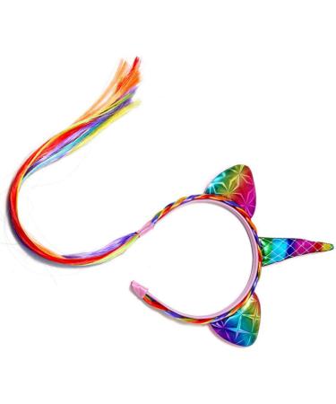 MERRYHAPY Wig Headwear Wig Hair Bands Wig Hair Hoop Unicorn Hair Band Wig Headdress Unicorn Hair Hoop - Buy Online on GoSupps.com