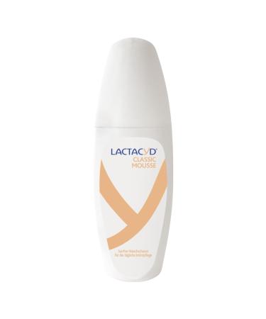 Lactacyd Classic Mousse Soft washing foam with adjusted pH value and natural Llactic acid clinically tested and confirmed 150 ml