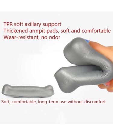 Adult Crutches Medical Crutches Stainless Steel Canes Adjustable Underarm Crutches Walking Crutches Women's Men's Forearm Crutches Convenient Independence Single1 Large - Buy Online on GoSupps.com