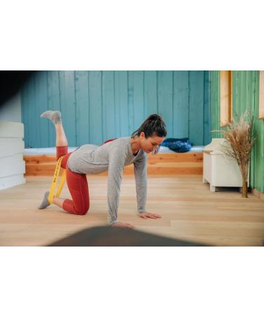 BLACKROLL Black Roll Loop Band - Yellow Extra Light Resistance Band for Fitness & Rehabilitation - Buy Online on GoSupps.com