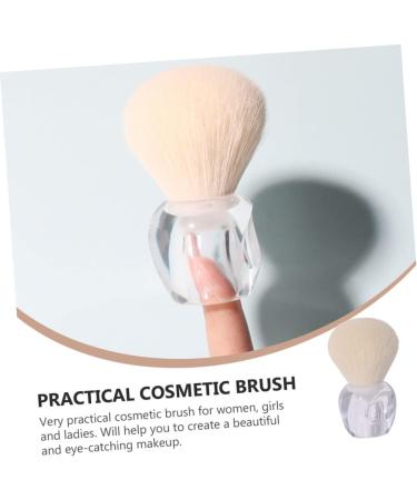 Housoutil Beauty Makeup Brush Cream Makeup Brush Blush Powder Brush Small Blush Brush Facial Powder Brush Face Blusher Brush Foundation Blush Brush Plastic Make up Tool Miss - Buy Online on GoSupps.com