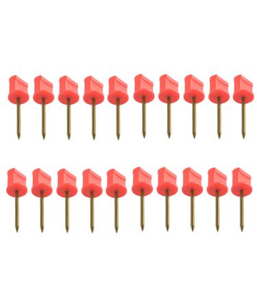 20Pack Archery Target Pins 2.5inch Target Nails for Holding Target Face/Paper on Foam Straw Targets