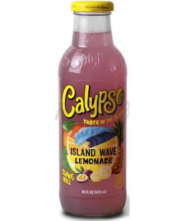 Pufai Calypso Island Wave Lemonade Grocery Pack of 5 glass bottles 473 ml - Buy Online on GoSupps.com