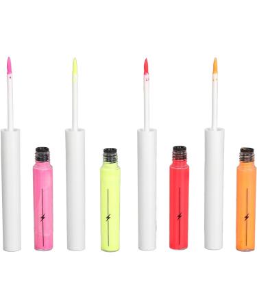 Jauarta 8 Colors Glow Neon Liquid Set Colorful Fast Drying Pigmented Neon Pencil for Makeup - Buy Online on GoSupps.com