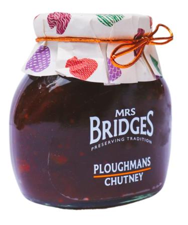Mrs Bridges Ploughman's Chutney 10.5oz - Delicious Condiment for Cheese Boards - Buy Online on GoSupps.com
