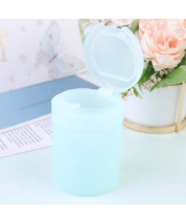 Exceart Cotton Swab Holder Organizer - Glass Canister for Cotton Swabs & Make-Up Sponges (Light Green) - Buy Internationally - Buy Online on GoSupps.com