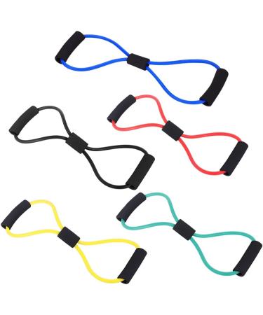 Figure 8 Resistance Band - Arm Back & Shoulder Training Elastic Rope for Home Workouts Yoga & Physical Therapy - Green - Buy Online on GoSupps.com