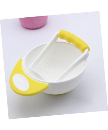 TOYANDONA 2sets Multifunctional Grinding Bowl Baby Food Complementary Food Masher Toddler Fruit - Buy Online on GoSupps.com