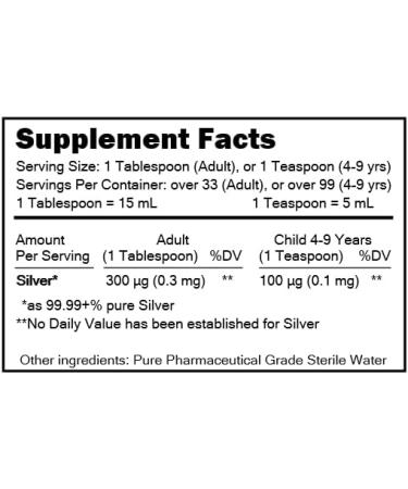 MediSILVER Black Immunity Booster Diatomic True Colloidal Silver AgNP Nutrient - 500 mL in Clear Glass Bottle - Buy Online on GoSupps.com