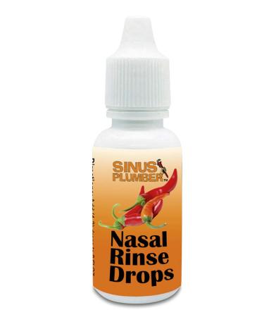 Sinus Plumber Pepper Nasal Rinse Drops for All Nasal Rinse Devices and Neti Pots