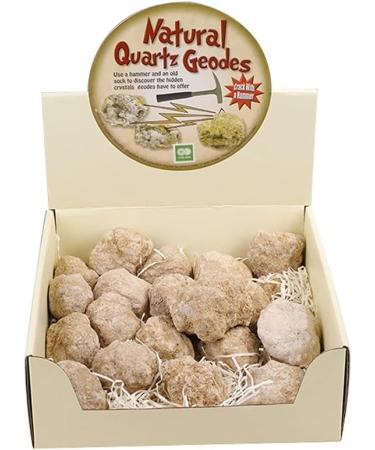 1pcs Geode Agate Raw Crystal Crystals Natural White Stone Cavity for Collection Lovers Specimen Study Irregular Stone Beautiful Sent at Random 1pcs - Buy Online on GoSupps.com