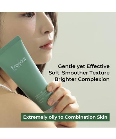 Fraijour Herb Wormwood Peeling Gel Korean Double Exfoliating Gel for Dull Clogged Skin Papaya & Cellulose Antioxidant-Rich Gentle Physical & Enzymatic Exfoliation 5.07 fl.oz. - Buy Online on GoSupps.com