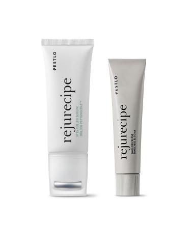 PESTLO Slow Aging Essentials Skincare Duo Set | Rejurecipe Spicule Roller Serum & Baku :DN Cream | Boost Elasticity, Firm Skin, Reduce Fine Lines | Bakuchiol, S-DNA & Hyaluronic Acid