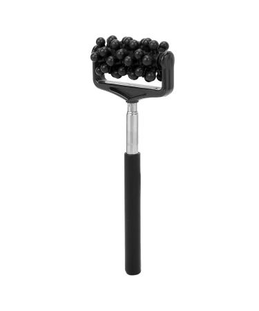 Back Massage TeleskoProll Device - Portable Massage Stick for Body Relief | Ideal for Men & Women - Comfort & Care in Black - Buy Online on GoSupps.com