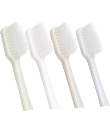 Minkissy 4-Piece Soft Toothbrush Set for Oral Hygiene | Nano Toothbrushes for Gum Health & Deep Cleaning | Perfect for Sensitive Teeth - Buy Online on GoSupps.com