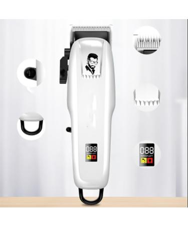 Professional Cordless Hair Clippers for Men - Rechargeable Electric Hair Trimmer Tool - Buy Online on GoSupps.com