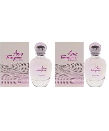 Salvatore Ferragamo Amo Ferragamo Flowerful EDT Spray Women 3.4 oz (Pack of 2) 3.4 Fl Oz (Pack of 2)