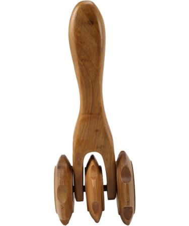 LAXED Back Push Back Massage Roller & Leg Tricycle Stick - Best Beauty Health Massage Tool for Pain Relief | International Shipping Available - Buy Online on GoSupps.com