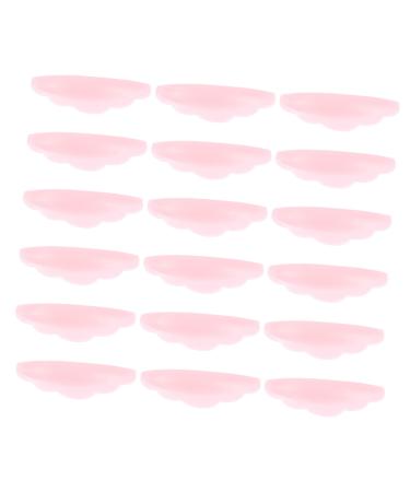 HONMEET 20 Pairs Eyelash Silicone Patch Eyelash Kit Eyelash Perm Pads Eyelash Lift Lash Shield Cover Lash Lift Curlers Lash Lift Tool Beauty Salon Eyelash Tools Makeup Kits 4.5x1.4cm