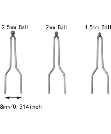 Pyrography Wire Tip Set - ITROLLE 6PCS 3Sizes Wood Burning Ball Tips - for 30-50W Adjustable Wood Burning Machine - Buy Online on GoSupps.com