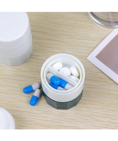 4-in-1 Multifunctional Pill Cutter & Grinder | Travel-friendly Medicine Dispenser - Buy Online on GoSupps.com