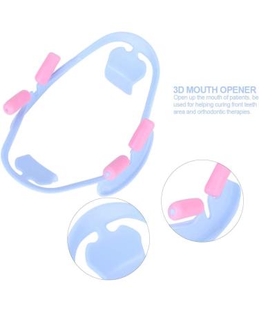 Kcabrtet 3D Mouth Opener Dental Cheek Retractor 2 Sizes 3D Mouth Opener Dental Intraoral Cheek Retractor Oral Teeth Dentist Tools(L-Purple) L Purple - Buy Online on GoSupps.com
