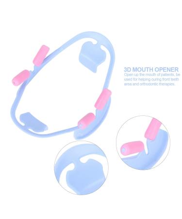 Disposable 3D Mouth Opener - Dental Intraoral Cheek Retractor Tool (Blue) | 2 Sizes Available | International Shipping - Buy Online on GoSupps.com