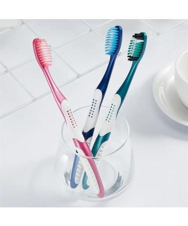 AD-BCRBgen Toothbrush - Super Hardy Bristles Cross Shape for Effective Dental Care | Combat Bacteria & Coffee Stains - Random Color - Buy Online on GoSupps.com