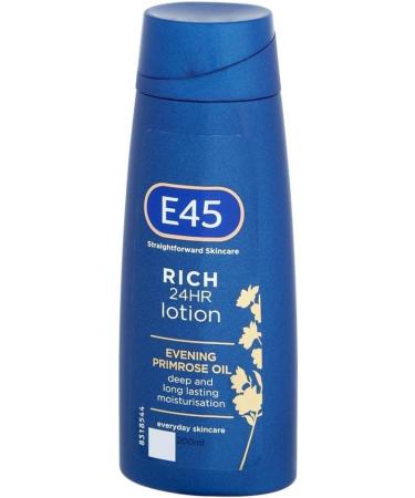E45 Rich 24hr Moisturising Lotion 200 ml - Buy Online on GoSupps.com