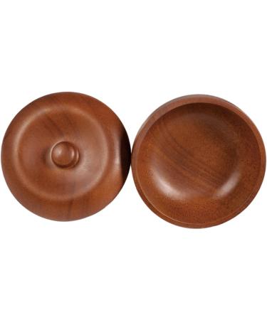 Minkissy 2-Piece Razor Cup Shaving Butter Kit for Men - Wood Shaving Cup & Foam Bowl - Premium Men's Shave Brush Set 9.7x9.7 cm - Buy Online on GoSupps.com